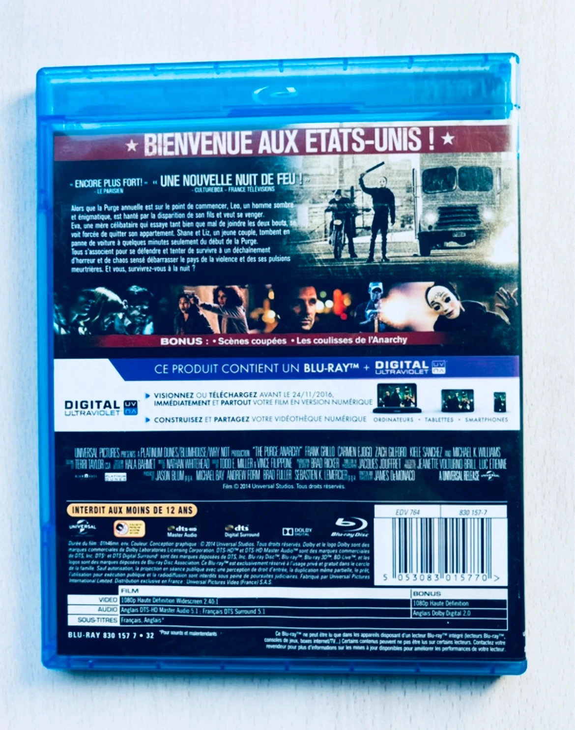 Blu-ray American Nightmare 2: Anarchy. – photo 3